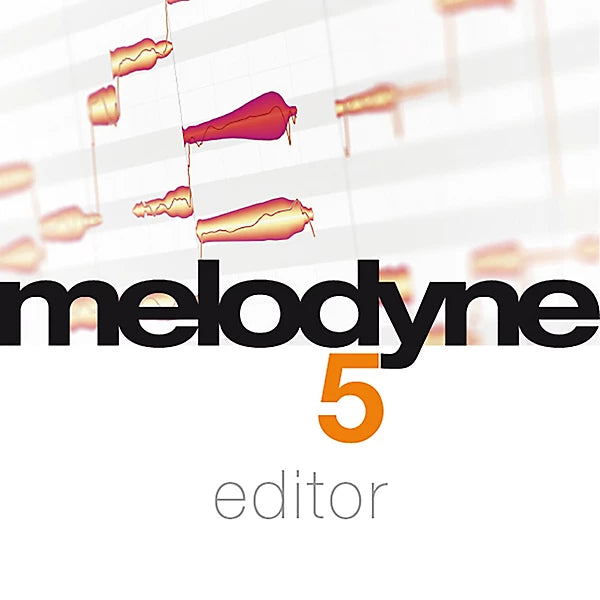 Celemony Melodyne 5 editor Wavy Pro Audio