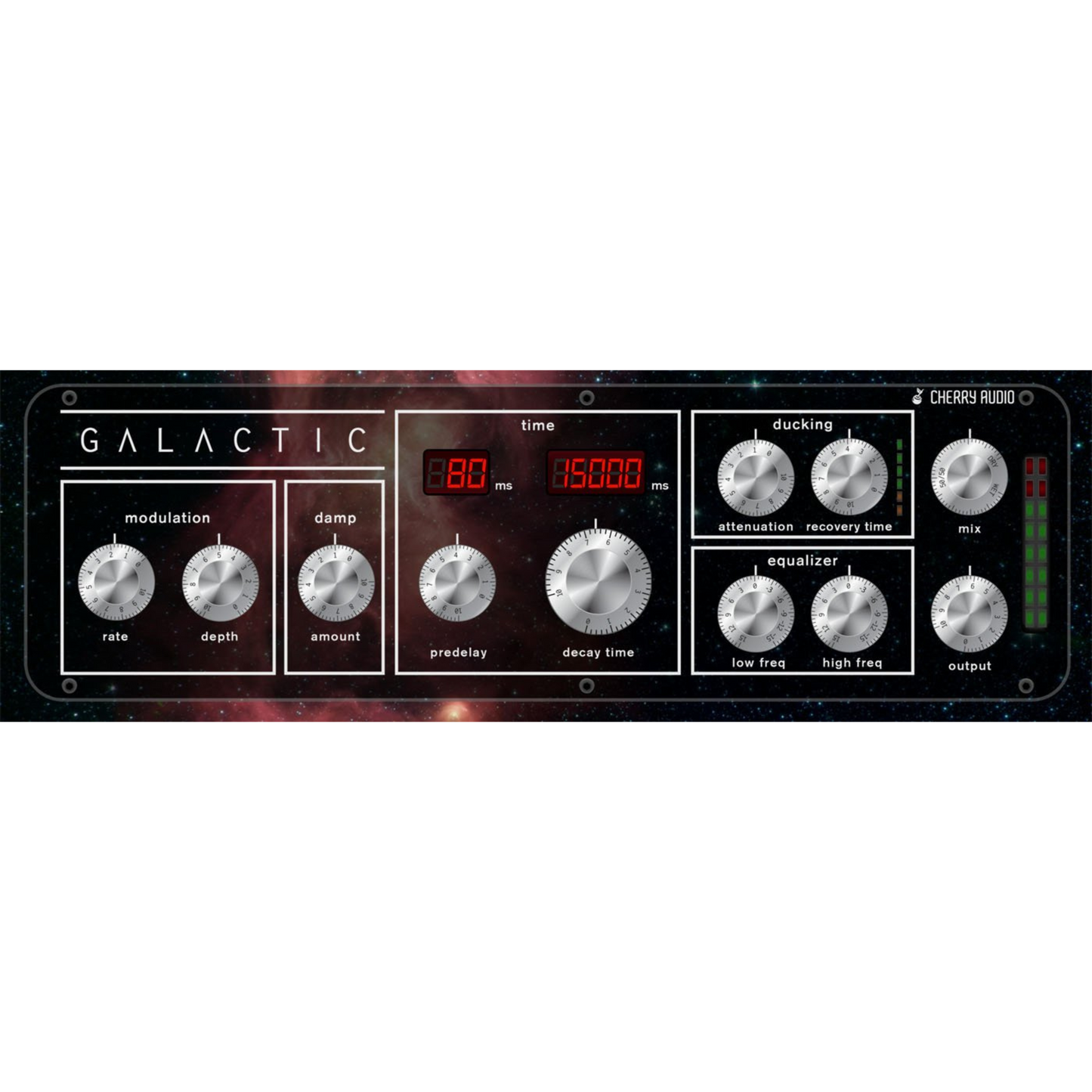 Cherry Audio Galactic Reverb Plug-in Wavy Pro Audio