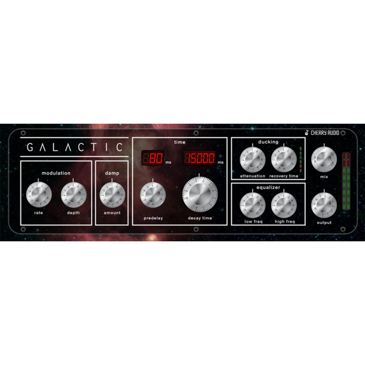 Cherry Audio Galactic Reverb Plug-in Wavy Pro Audio