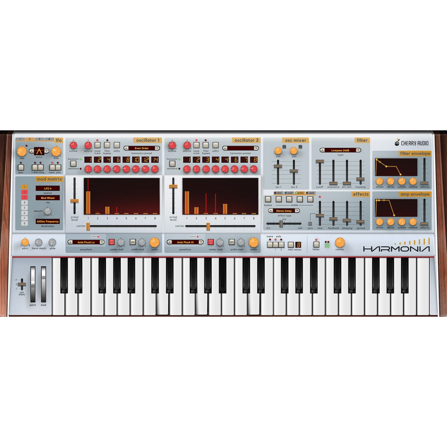 Cherry Audio Harmonia Synthesizer Software Instrument