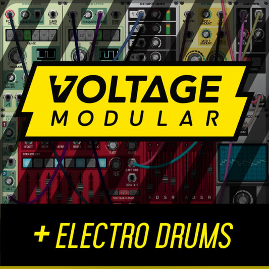 Cherry Audio Voltage Modular Core 2.0 + Electro Drums Virtual Instrument Software