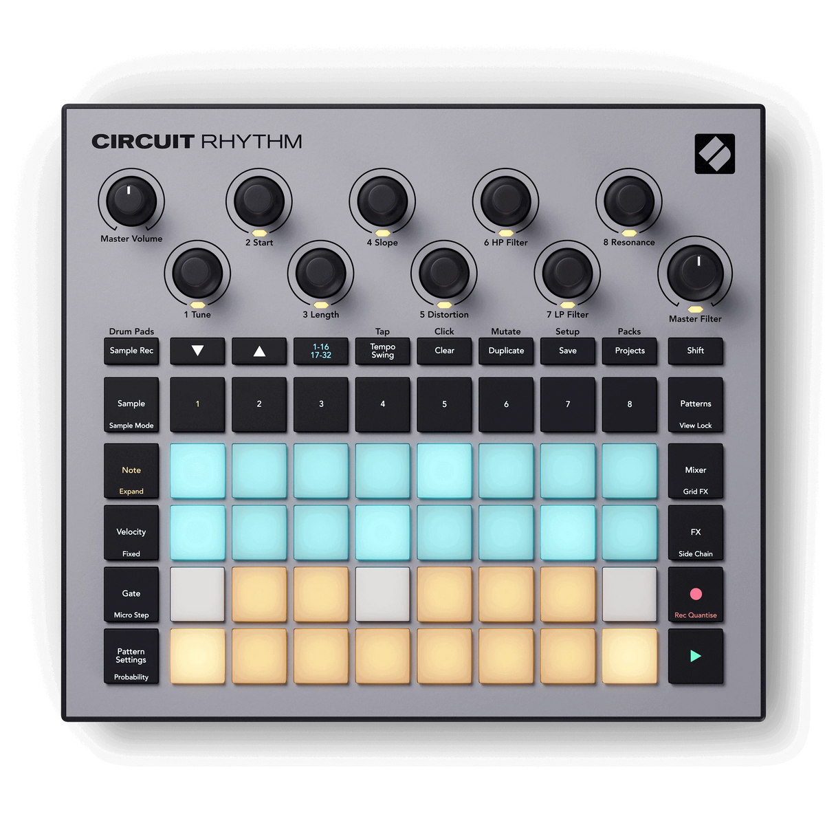Circuit Rhythm Straight Top