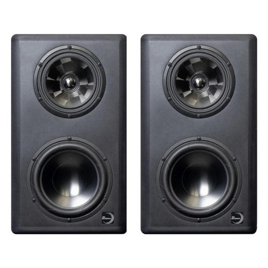 Ex Machina Soundworks Ganymede 3-way 6.5-inch Powered Studio Monitor - Pair Wavy Pro Audio