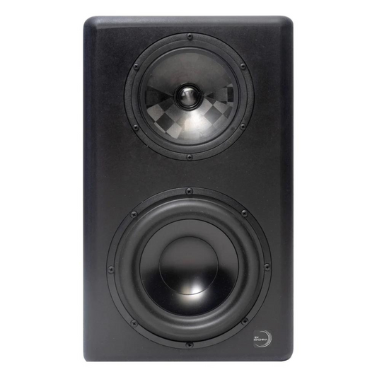 Ex Machina Soundworks Pulsar MKII 3-way 8-inch Active Studio Monitors - Single Wavy Pro Audio