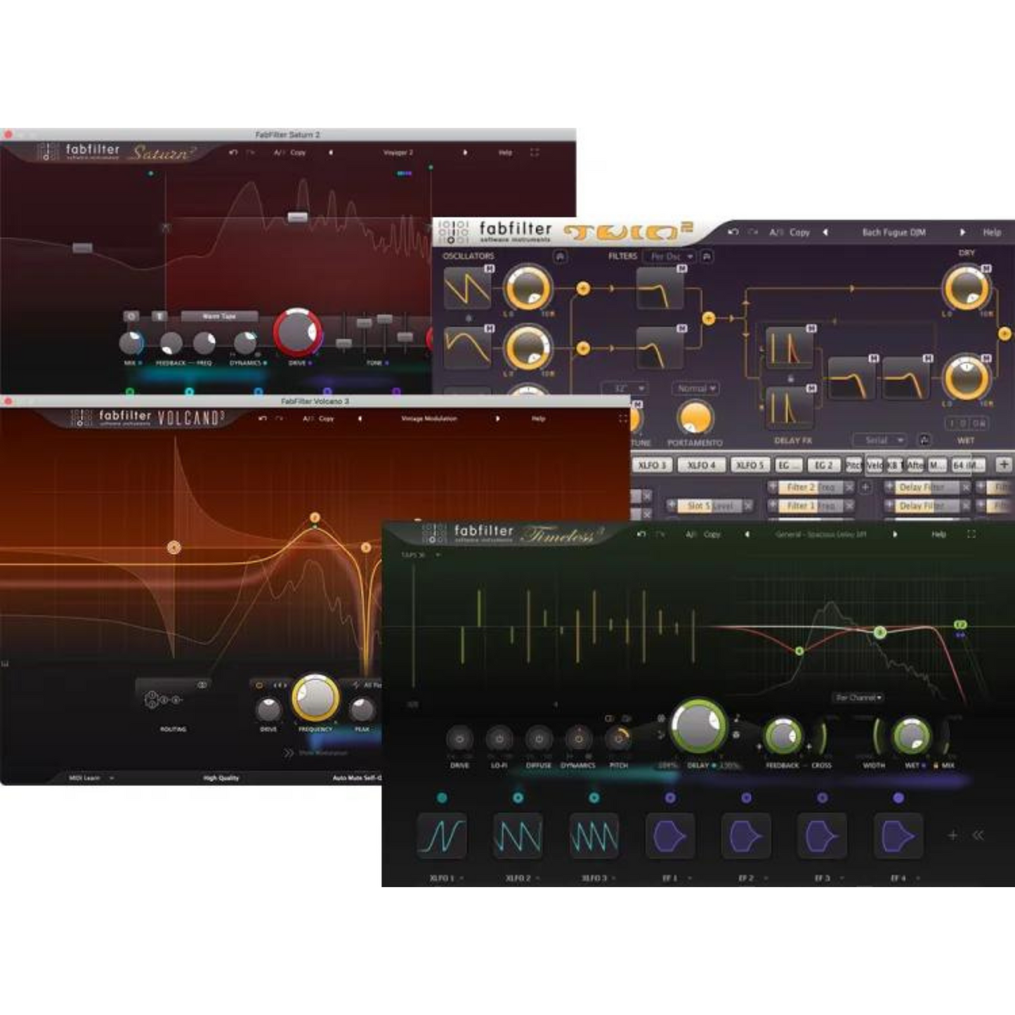 FabFilter Creative Bundle Plug-in Collection Wavy Pro Audio