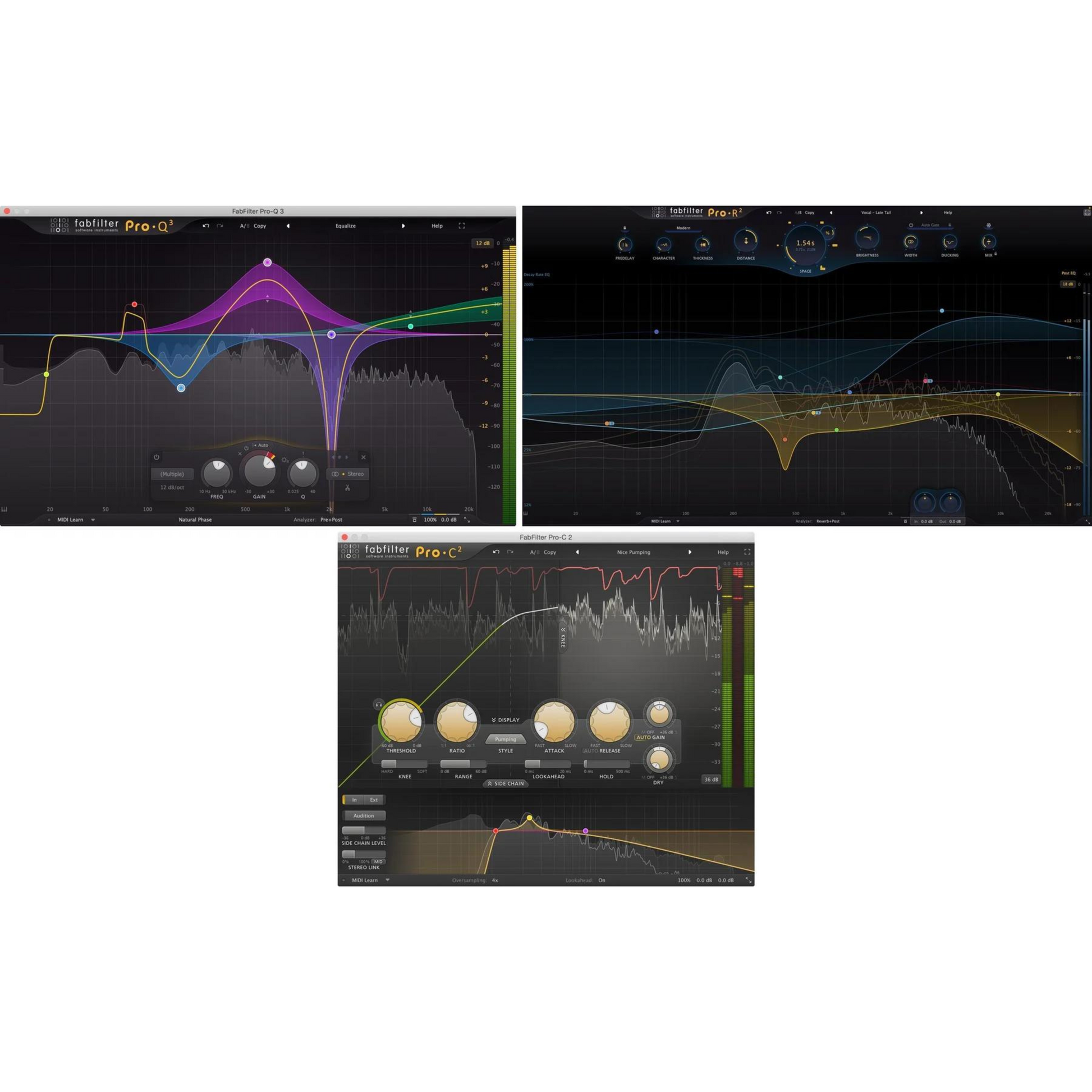 FabFilter Essentials Bundle Plug-in Collection Wavy Pro Audio