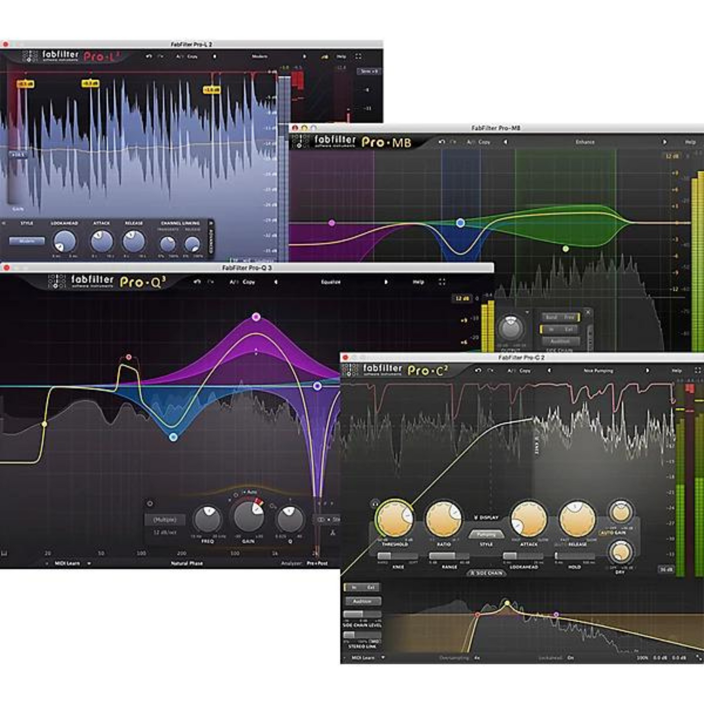 FabFilter Mastering Bundle Plug-in Collection Wavy Pro Audio