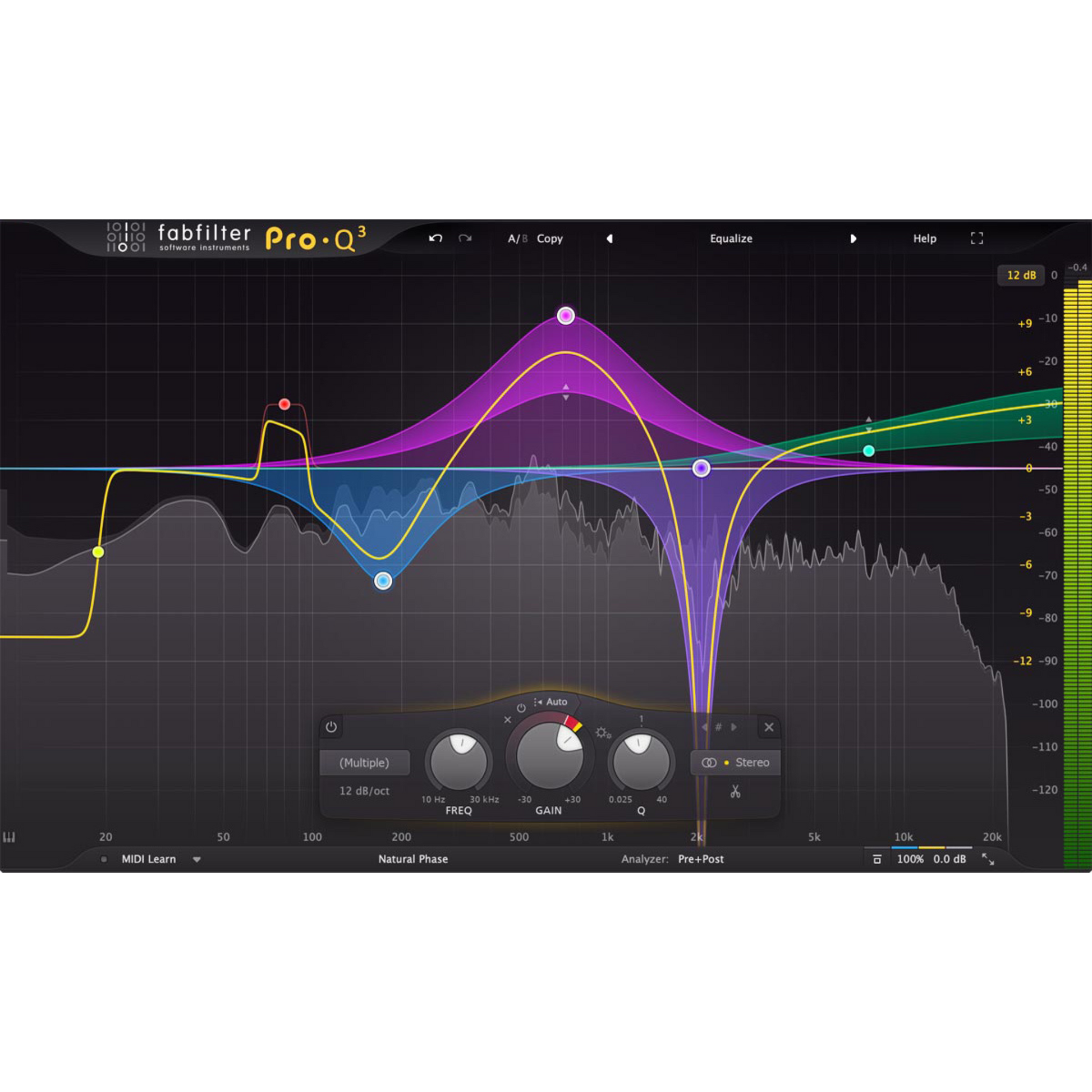 FabFilter Pro-Q 3 EQ and Filter Plug-in Wavy Pro Audio