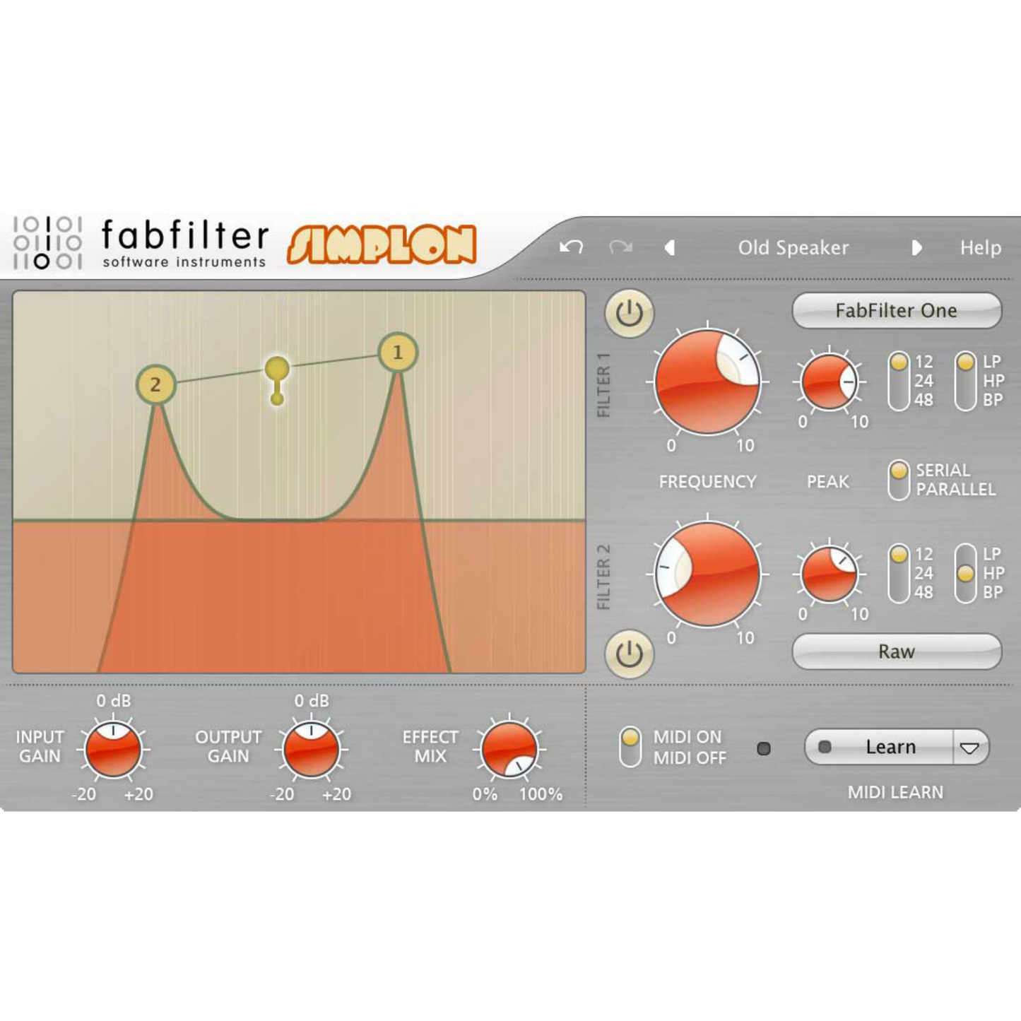 FabFilter Simplon Filter Plug-in Wavy Pro Audio