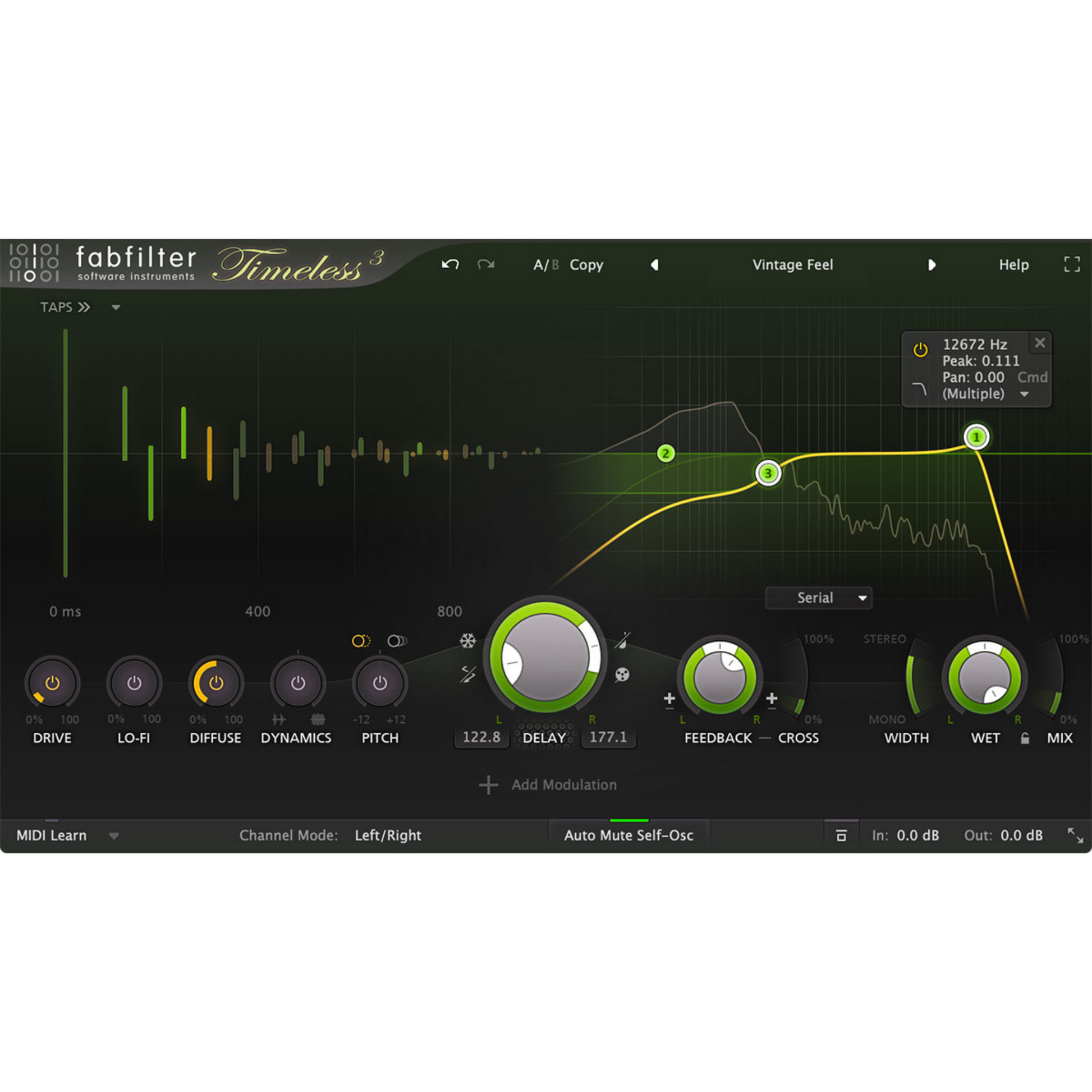 FabFilter Timeless 3 Delay Plug-in Wavy Pro Audio