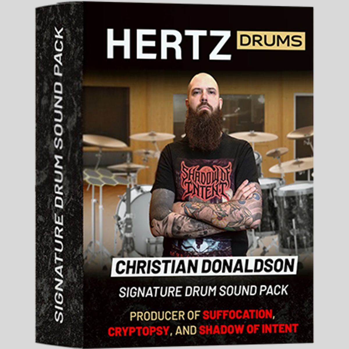 Hertz Donaldson Signature Drum Sound Pack Drum Software