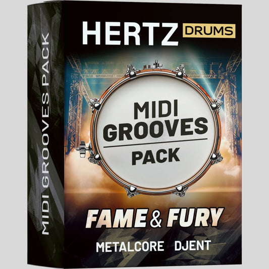 Hertz Fame & Fury MIDI Grooves MIDI Groove Pack