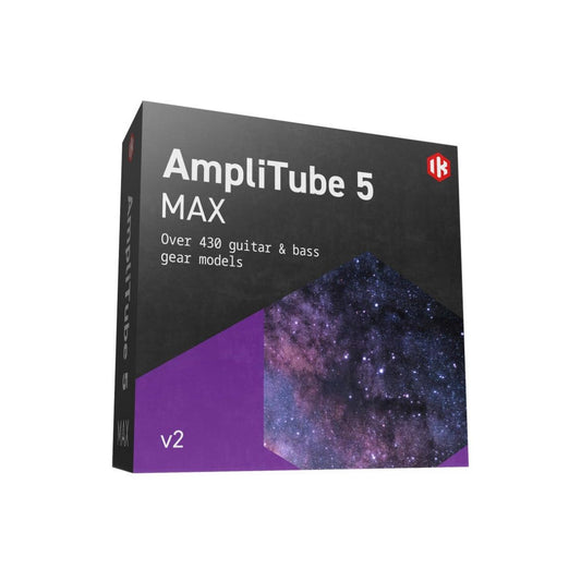 IK Multimedia AmpliTube 5 MAX v2 Software Plug-in Suite