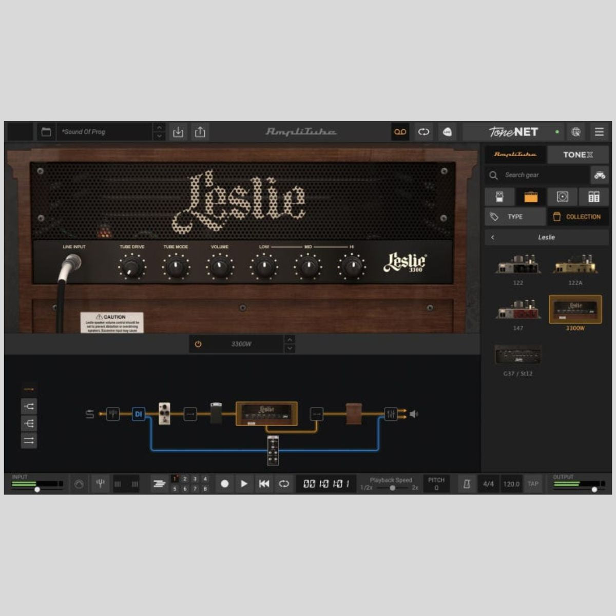 Leslie Computer Program IK Multimedia AmpliTube Leslie Software Suite – Wavy Pro Audio