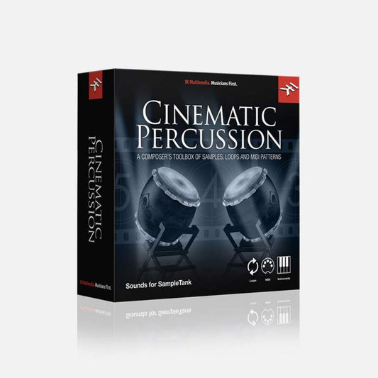 IK Multimedia Cinematic Percussion - SampleTank 3 Virtual Instrument (Download)