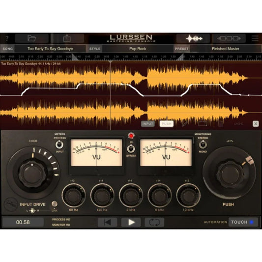 IK Multimedia Lurssen Mastering Console