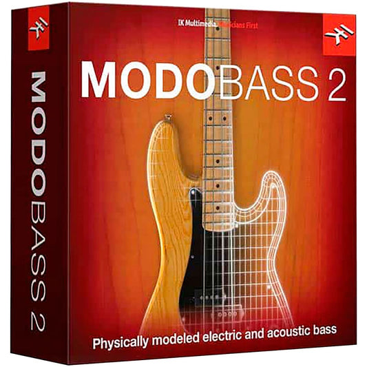 IK Multimedia Modo Bass 2 Modeled Bass Virtual Instrument - Full Version