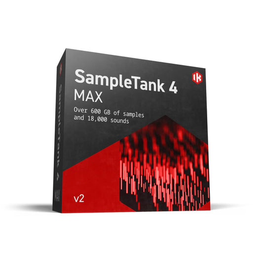 IK Multimedia SampleTank 4 MAX v2 Virtual Instrument Plug-in Bundle