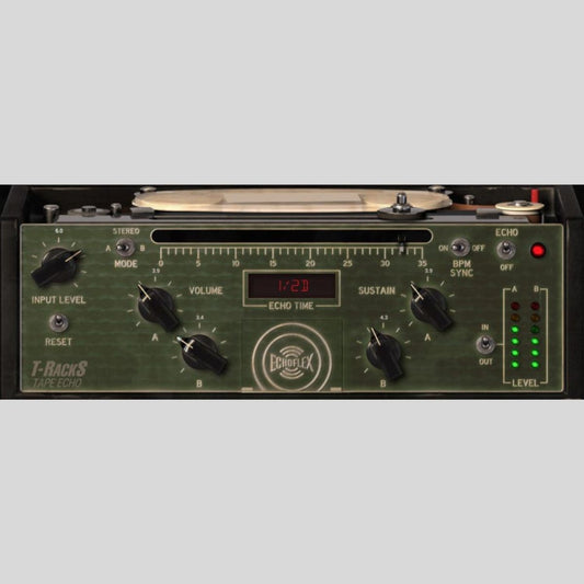 IK Multimedia T-RackS Tape Echo Plug-in
