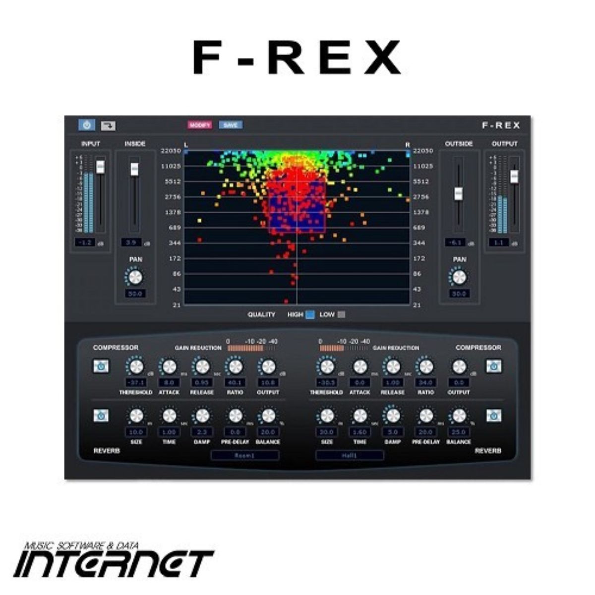 INTERNET CO. F-REX Audio Restoration Software
