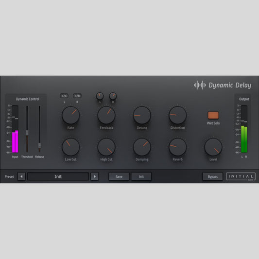 Initial Audio Dynamic Delay Delay Plug-in