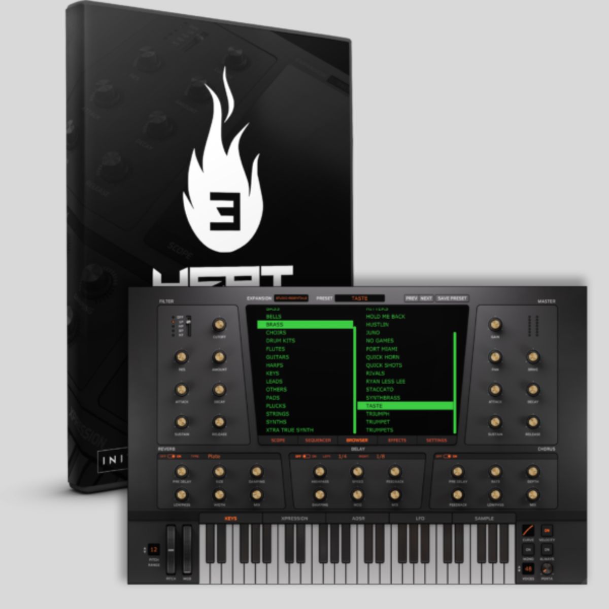 Initial Audio Heat Up 3 Studio Edition Virtual Instrument