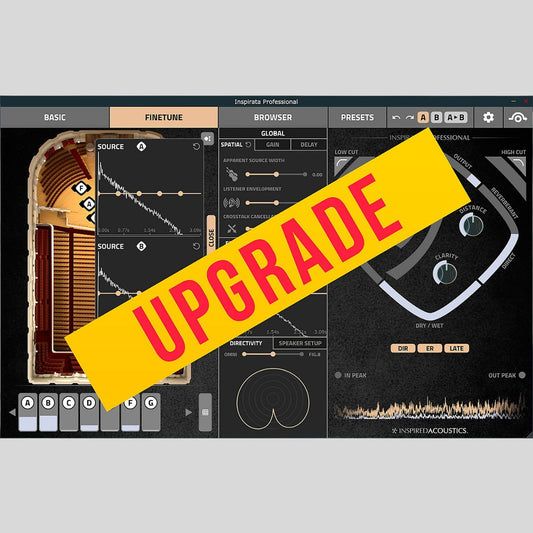 Inspired Acoustics Personal > Immersive UPG Acoustic Simulation Software