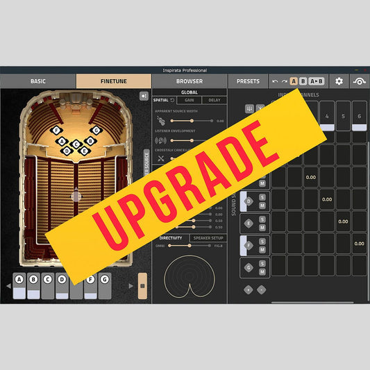 Inspired Acoustics Personal > Professional UPG Acoustic Simulation Software