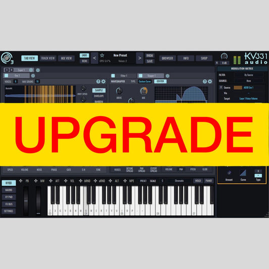 KV331 Audio SynthMaster 3 Player Upgrade from SynthMaster 2 Player