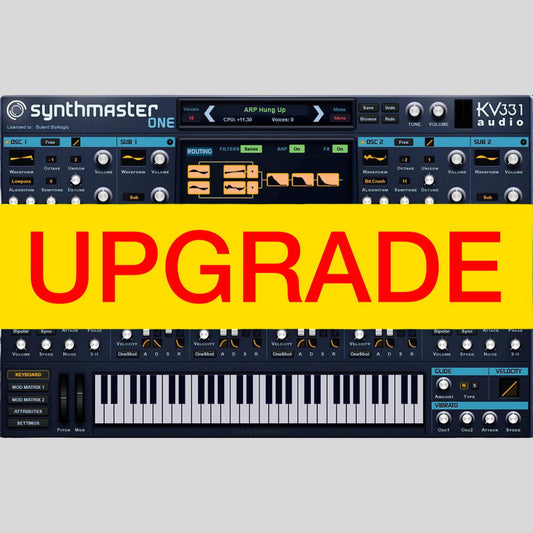 KV331 Audio SynthMaster One Upgrade from SM Player Upgrade Virtual Instrument