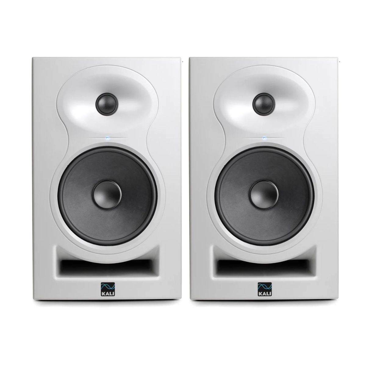 Kali Audio LP-6 V2 6.5-inch Powered Studio Monitor (Pair) - White Wavy Pro Audio