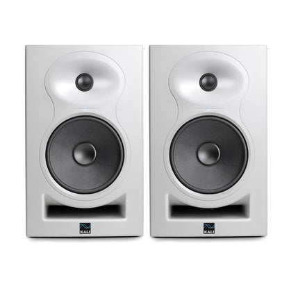 Kali Audio LP-6 V2 6.5-inch Powered Studio Monitor (Pair) - White Wavy Pro Audio