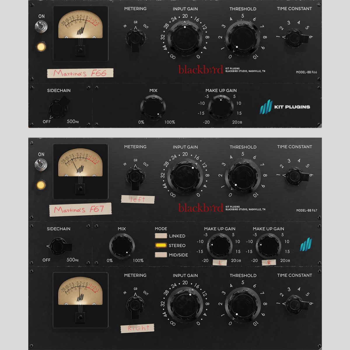 Kit Plugins BB F66/ F67 Compressors Drum Software