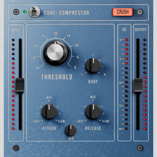 Kit Plugins Core Compressor Plug-in Drum Software