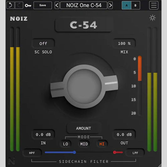 Kit Plugins NOIZ One C-54 Drum Software