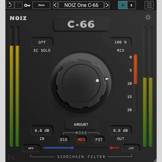 Kit Plugins NOIZ One C-66 Drum Software