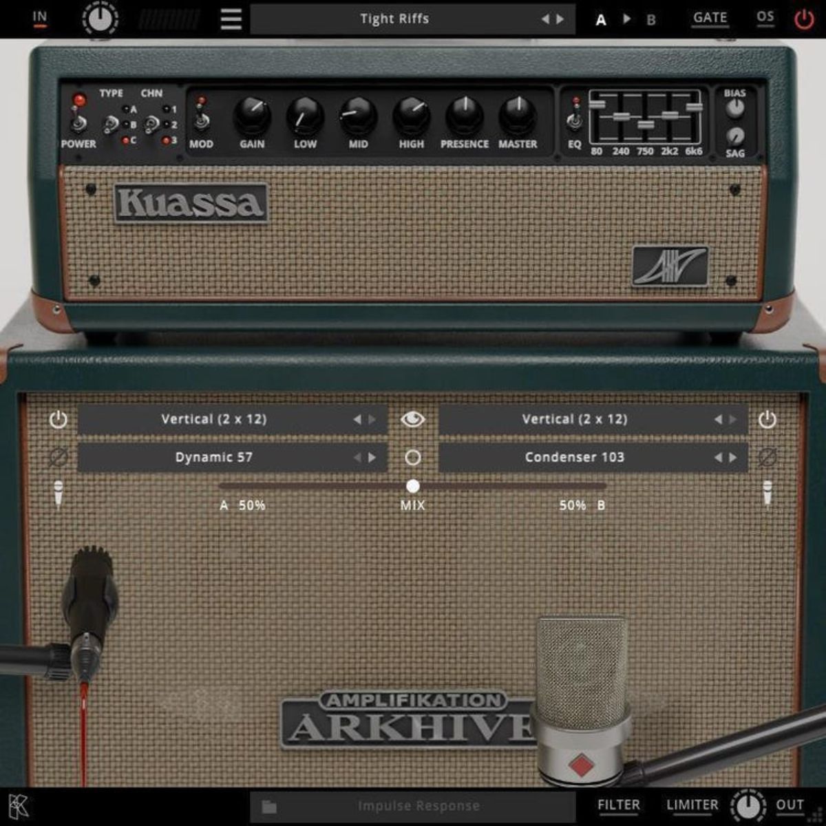 Kuassa Amplifikation Arkhive Amp and Effects Plug-in