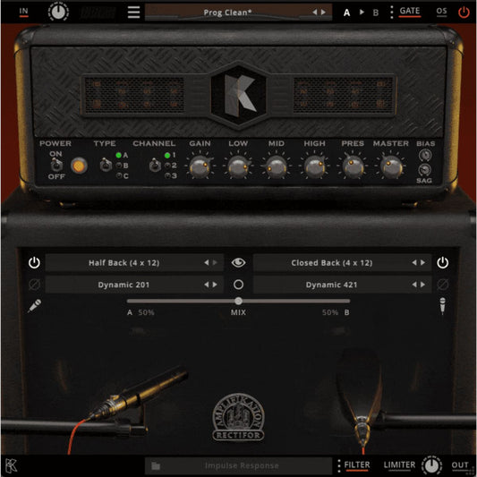 Kuassa Amplifikation Rectifor Amp and Effects Plug-in