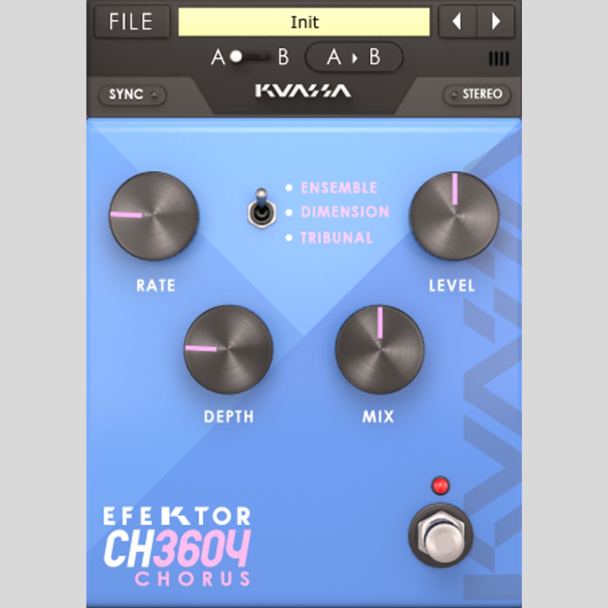 Kuassa Efektor CH3604 Chorus Modulation Plug-in