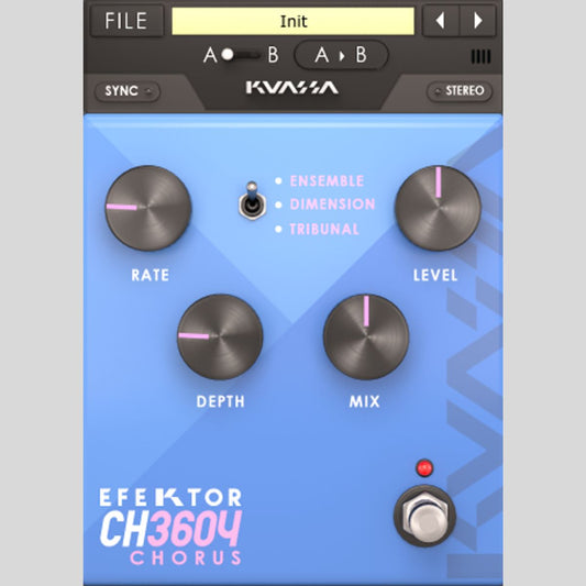 Kuassa Efektor CH3604 Chorus Modulation Plug-in