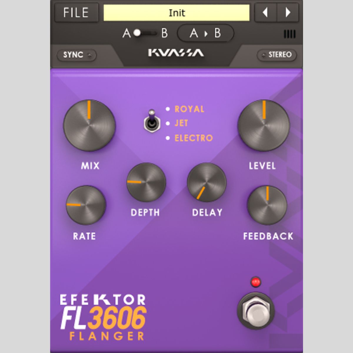 Kuassa Efektor FL3606 Flanger Modulation Plug-in