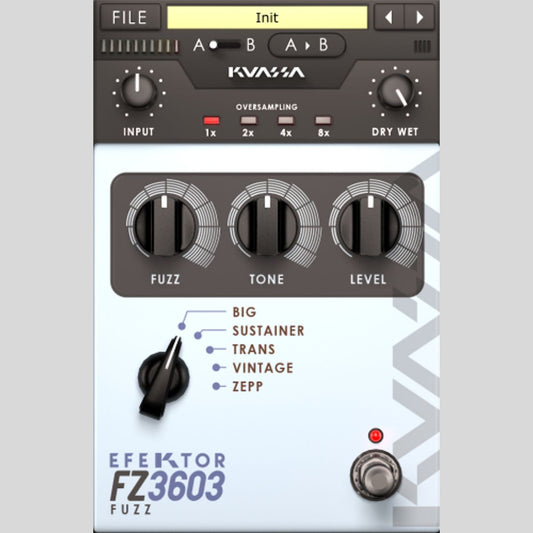 Kuassa Efektor FZ3603 Fuzz Distortion Plug-in