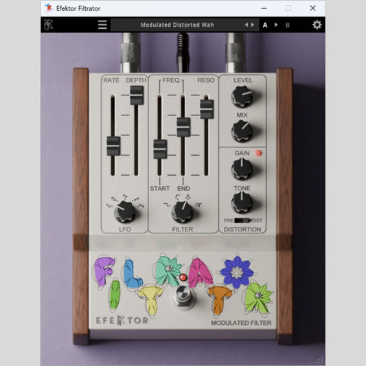Kuassa Efektor Filtrator Modulated Filter Modulation Plug-in