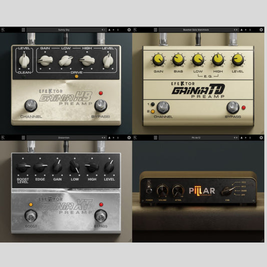 Kuassa Efektor Gainia Bundle Plug-in Bundle