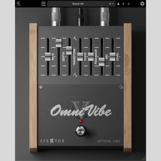 Kuassa Efektor Omnivibe Optical Vibe Machine Modulation Plug-in
