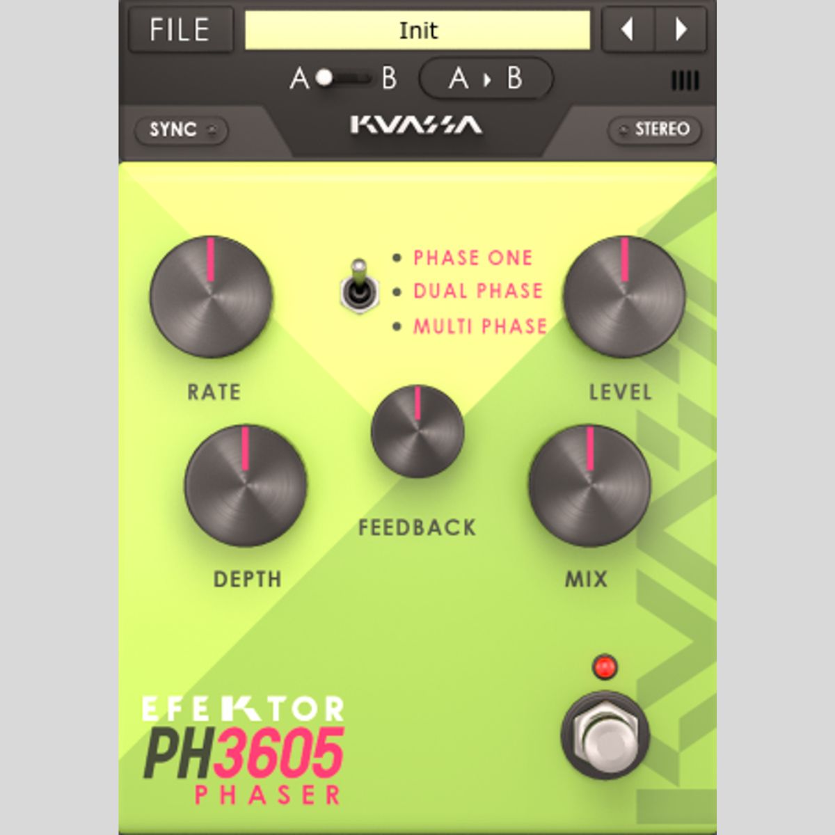 Kuassa Efektor PH3605 Phaser Modulation Plug-in