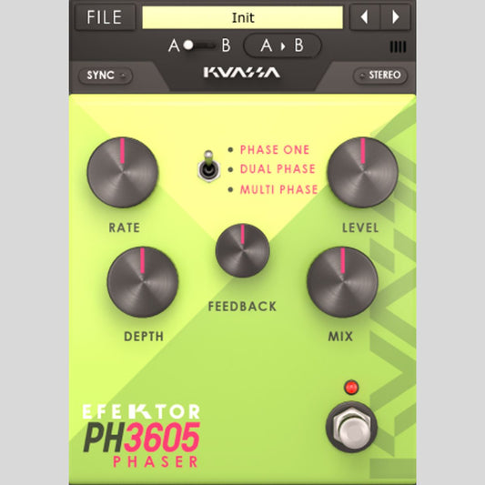 Kuassa Efektor PH3605 Phaser Modulation Plug-in