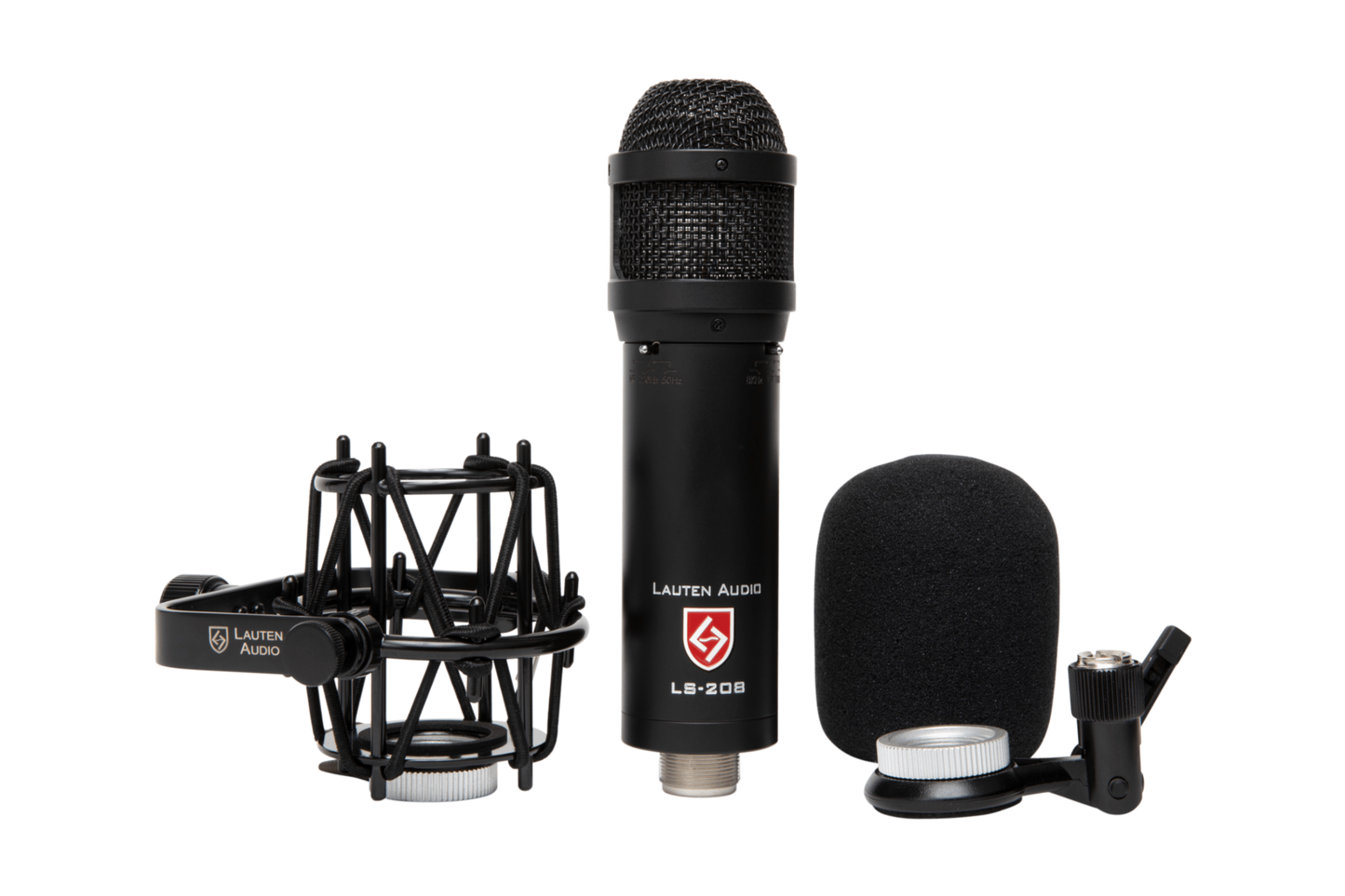 Lauten Audio LS-208 Large-diaphragm Front-address Condenser Microphone Wavy Pro Audio