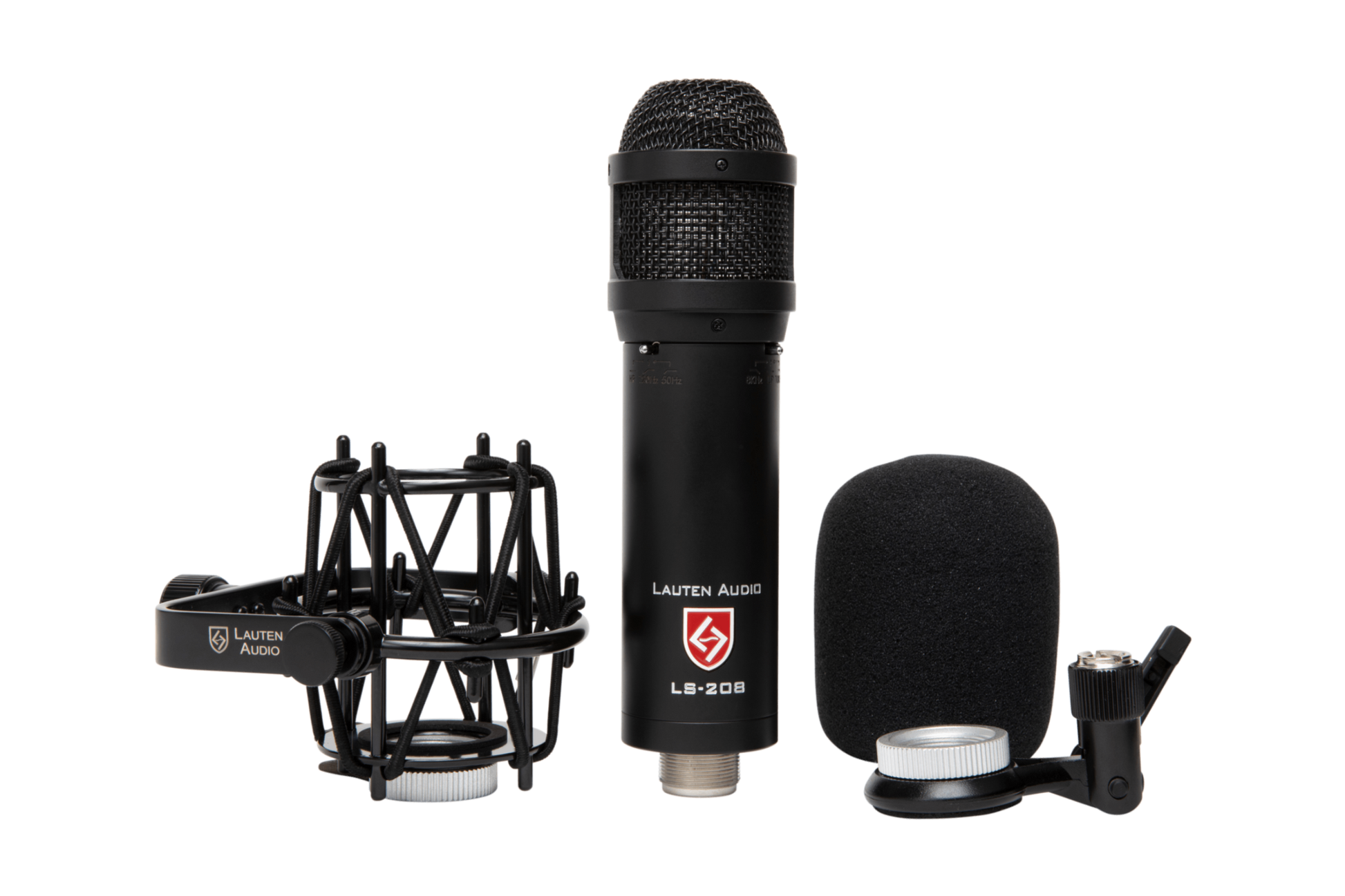 Lauten Audio LS-208 Large-diaphragm Front-address Condenser Microphone Wavy Pro Audio