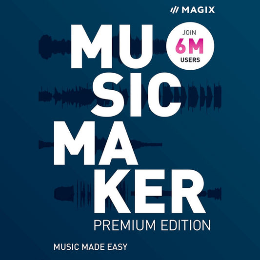 MAGIX Music Maker 2026 Premium Audio Software